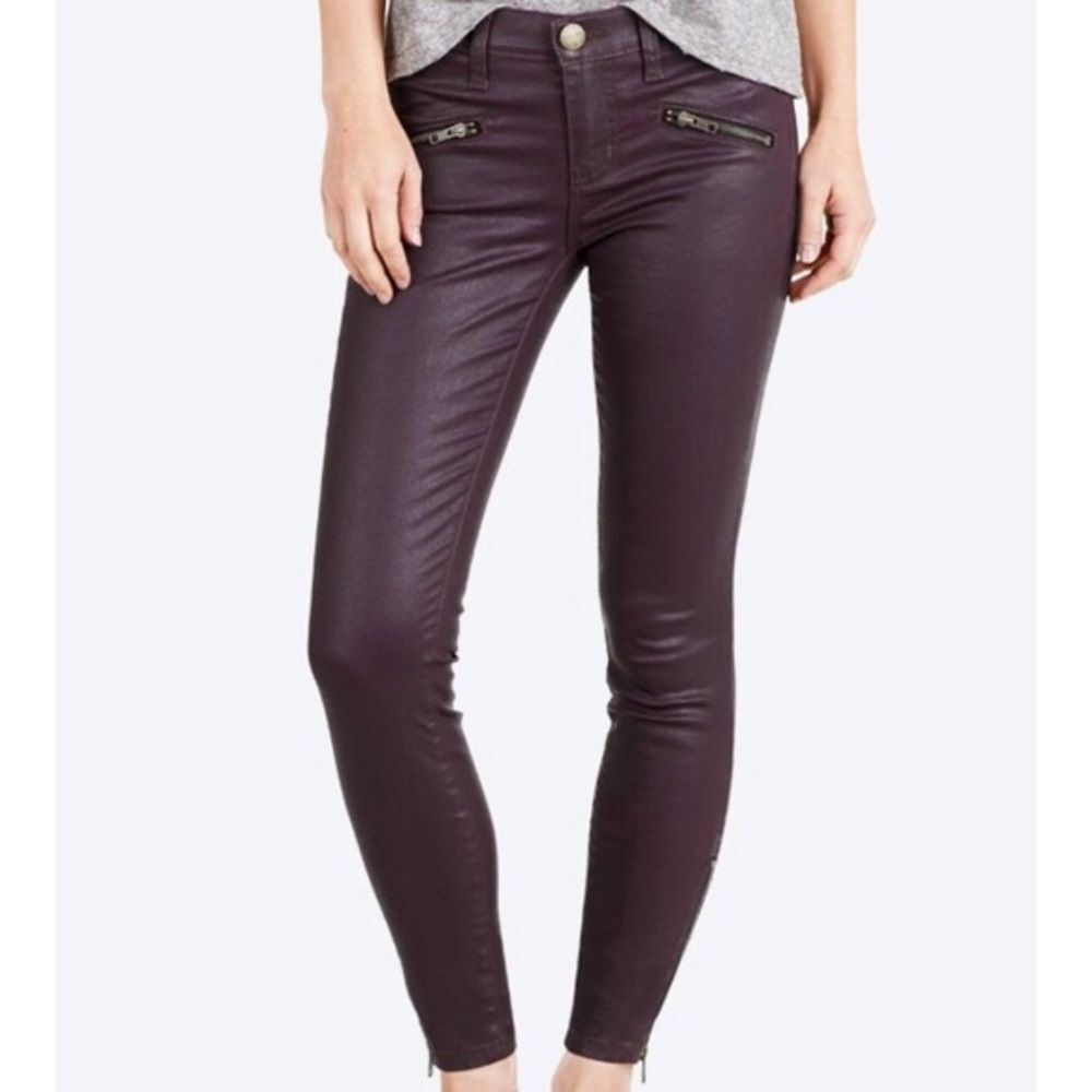 Current Elliot coated jeans
